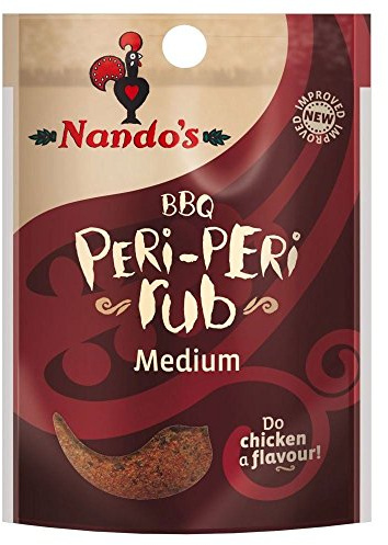 Nando's BBQ Peri Peri Rub Medium (25g) - Pack of 6