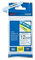 Brother Original laminiertes Schriftband TZe-MQ531 12 mm, schwarz auf pastell-blau (u.a.für Brother P-touch H200, H100LB/R, H105, E100/VP, D200/BW/VP, D210/VP, Cube)