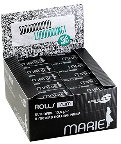 Marie Slim Rolls - 20 Rollen a 5m - Ultra Fine 13,8g/m2