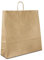 Papiertüten braun mit Kordel-Henkel I 50 Stk. 18+08x22cm I Papiertragetasche für Einzelhandel, Hochzeit, Geburtstag, TO-GO I Geschenktüten aus Kraftpapier I HUTNER