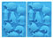 MoldFun Meerestier-Eiswürfelform – Meerestiere, Wal, Fisch, Delfin, Pinguin, Tintenfisch, Silikonform zum Backen von Muffins, Kuchen, Schokolade, Gelee, Süßigkeiten, Mini-Seife, Ton, 2 Stück