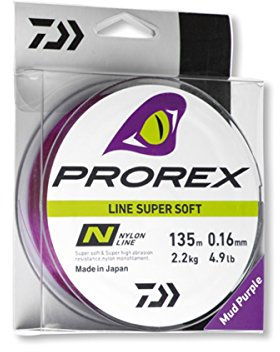 Daiwa Schnur Prorex Monofil Super Soft Länge 135m ø 0,33mm