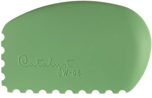 Princeton Catalyst Silicone Wedge Tool-Green W-03