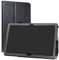 Labanema Huawei MediaPad T5 10 Funda, Slim Fit Carcasa de Cuero Sintético con Función de Soporte Folio Case Cover para Huawei MediaPad T5 10 10.1 Pulgadas 2018 Tablet - Negro