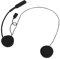 Tihebeyan Casco Auricular, Motocicleta Casco Bluetooth 4.0 intercomunicación Auriculares Estéreos duales Altavoz Manos Libres para Moto Motor
