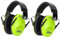 Dr.meter Cascos Antiruido Niños, Cascos Insonorizados Protectores de Oído para Niños Protectores Auditivos Cascos Ruido Orejeras Antiruido con Almohadillas Suaves Dos Verde