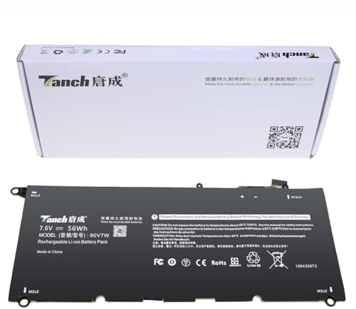 90V7W JHXPY 0N7T6 JD25G 5K9CP DIN02 RWT1R 0DRRP Laptop Akku für HP XPS 13 9343 9350 7.6V 6710mAh 56W