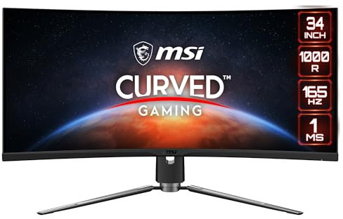 MSI MPG Artymis 343CQR 86,4 cm (34) 3440 x 1440 Pixeles UltraWide Quad HD LCD Negro