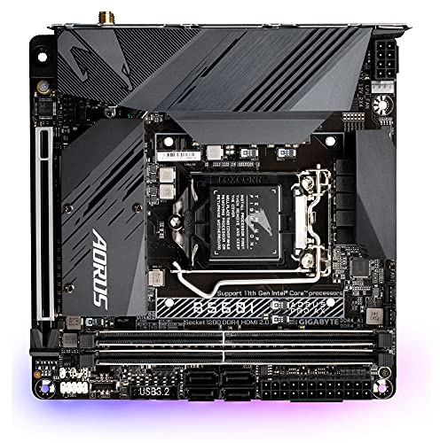 Gigabyte B560I AORUS PRO AX Mini ITX Motherboard für Intel LGA 1200 CPUs