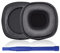 Aiivioll Marshall Major III Ohrpolster/Ear Ohrpolster Memory Foam Protein Leder-Ohrpolster Kompatibel mit Marshall Major III kabelgebundenen/kabellosen Bluetooth-On-Ear-Kopfhörern(Schwarz)