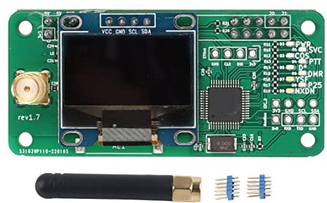 LED Display Hotspot Board,SMA MMDVM Module for ARM Processor UHF VHF Antenna with Pin Headers for Electronic Equipment