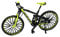 Mini 1:10 Alloy Fahrradmodell Metal Finger Mountainbike Downhill Bike Adult Collectible Kinderspielzeug,GrüN