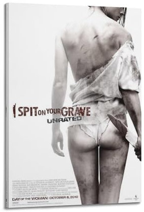 VZRSQZK Filmposter I Spit on Your Grave, dekoratives Gemälde, Leinwand-Wandposter und Kunstdruck, modernes Familienschlafzimmer-Dekor-Poster, 20 x 30 cm