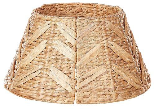 Weihnachtsbaumkragen Wasserhyazinthe natürlich 50 cm Baumständer-Kragen Sapin