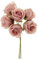 72 Fiori per bomboniera Serie Giselle | Vari Colori | 3,5cm per bomboniere e creazioni Bouquet mazzetti Comunione Cerimonie Nozze cresime (Rosa Antico)