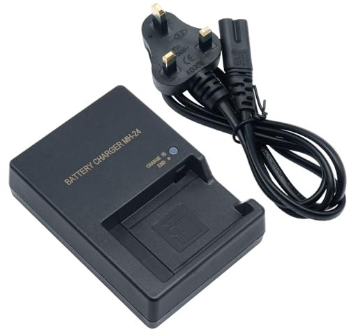 MH24 Battery Charger Compatible with EN-EL14 EN-EL14A Battery for Nikon D5100 D5200 D5300 D5500 D5600 D3100 D3200 D3300 D3400 D3500 Df Coolpix P7000 Digital SLR Cameras
