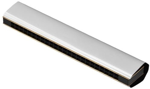 Verdicktes 24-Loch-C-Tasten-Echo-Mundharmonika-Einton-Spielinstrument, geeignet für Anfänger Mundharmonika-Set