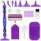 FineGood 19 Stück Diamant-Kunst-Stifte Werkzeuge, Diamantkunst-Zubehör, Diamant-Kunst-Kits für Erwachsene, Diamant-Kunst-Malstift-Zubehör, Werkzeug-Sets