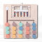 Match Your Color! Montessori Spielzeug ab 3 Jahre | Holz Motorikspielzeug - 3D Puzzle in Pastellfarben | Geschenk Junge Mädchen | Kinderspielzeug | Holzspielzeug Pädagogisches Lernspielzeug