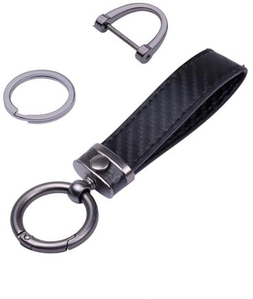 Porte-clés de Voiture pour Fiat Panda,résistant à L'usure et à la Poussière Accessoires de Clé de Voiture Pièces de Rechange Décoratives Cadeaux Personnalisés et Créatifs,F-M