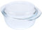 Cabilock Glas Auflauf Schüssel Deckel Mikrowelle Safe Runde Backformen Hause Geschirr Elegante
