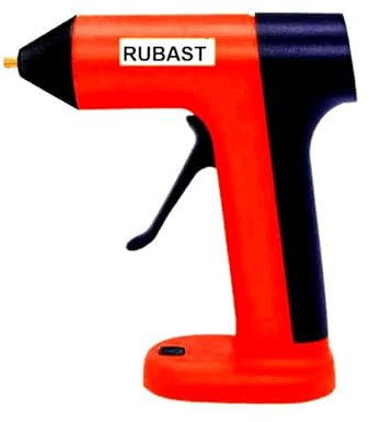 RUBAST 4V Glue Gun, Hot Glue Gun Cordless with Rapid 30s Preheat, Auto Shut-Off, Anti-drip Nozzle, and 20 Premium Glue Sticks, 2000mAh Type-C Rechargeable, Mini Glue Gun for Crafting