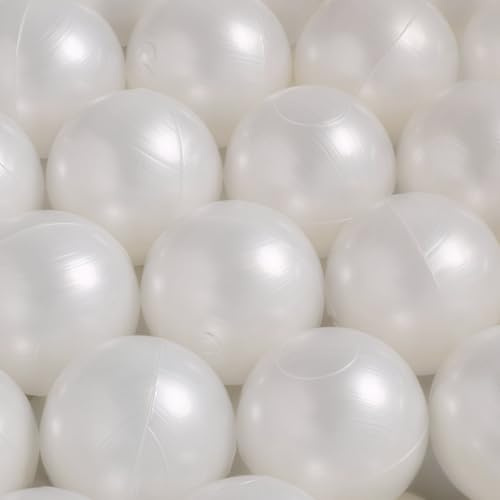 MISIOO Bälle für Bällebad - Bällebad Bälle - Bälle Ø 6 cm - Plastikbälle hergestellt aus 100% LDPE - Spielzeug Baby