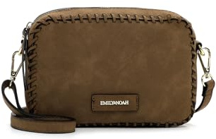 Emily & Noah Umhängetasche E&N Hailee 65220 Damen Handtaschen Uni taupe 900