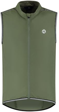 Rogelli Core - Ärmellose Radjacke - Herren | Wasserabweisend - Langer Reißverschluss - Atmungsaktives Material
