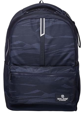 Walker Schulrucksack Rucksack mit Laptopfach Rey Backpack 30L Layers Grey dunkelblau