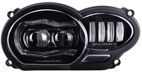 Motorrad light, Motorradlicht 110W LED-Frontscheinwerfer passend für BMW 2005-2012 R1200GS / 2006-2013 Adv Scheinwerfer