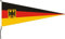 Everflag Langwimpel: Deutschland mit Adler 150cm