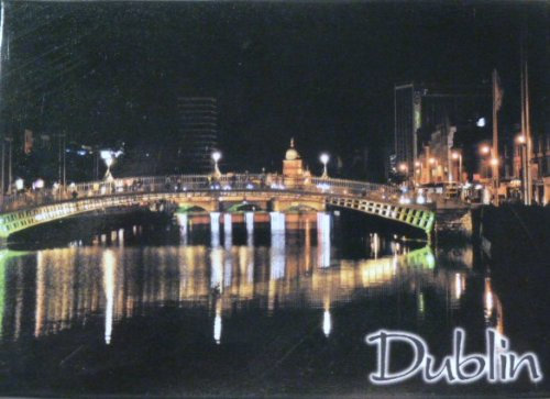 Dublin Irland Kühlschrank-Souvenir-Magnet, 6,3 x 8,9 cm
