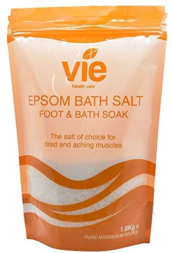 VIE Healthcare Epsom Salts, Resealable Pouch, 1.5Kg