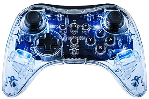 Afterglow Manette sans fil pour Wii U - Bleu