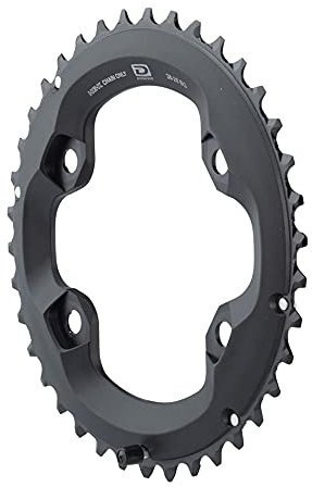 Shimano Unisex – Erwachsene Deore Kettenblatt, Schwarz, 36 zähne