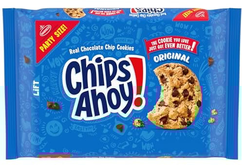 Chips Ahoy! Biscotti originali con gocce di cioccolato – Formato per feste, 717,2 g