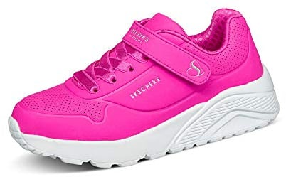 Skechers UNO Lite, Scarpe da Ginnastica Bambina, Pink, 30 EU