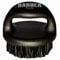BARBER MARMARA Fade Brush R - Bartbürste - Bartpflegebürste - Reinigungsbürste für den Mann - Friseur Finger Brush-Bürste - Friseur & Barbier Bedarf - Styling Bürste - Schnitthaarbürste