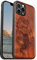 Carveit Magnetic Wood Case for iPhone 12 Case [Hard Real Wood & Soft TPU] Shockproof Hybrid Protective Cover Unique & Classy Wooden Case Compatible with MagSafe (Dragon-Rosy)