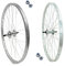 1 Paar Rad/Felge vorne + hinten 28 Zoll für Citybike 700 x35 6/7 Geschwindigkeit Fahrrad Epoche | Aluminium/Stahl
