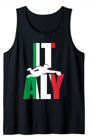 Italien Rugby Tank Top