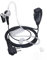 PROMAXPOWER Walkie Talkie Earpiece Compatible with Motorola 2 Pin, Covert Air Tube Earpiece Headset with Big PTT Mic, Security Radio Earpiece for CP040 DP1400 GP68 GP88 GP300 CT150 Two Way Radio