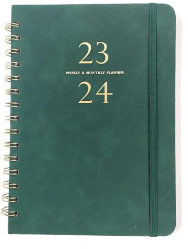 Kalender 2023/2024 Wochenplaner 22,5 x 15,5 cm Terminplaner 2023/2024 - Ideal für Erfolgreiches Studium (H)