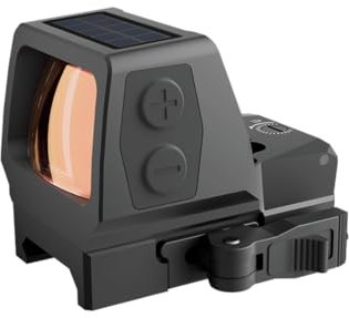 Vector Optics SCRD-SM44 Frenzy Plus 1x22x32 Red Dot Sight Solar Power Rotpunkt Visier für Sport, Airsoft und Jagd, Luftgewehr, Ziel-Visier, Reflex-Visier, Red-Dot zum zielen
