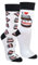 krautwear Herren Damen 2 Paar Lustige Bunte Gemusterte Fun Sneaker Socken Witzige Strümpfe Baumwolle (42-47, Nuletta)