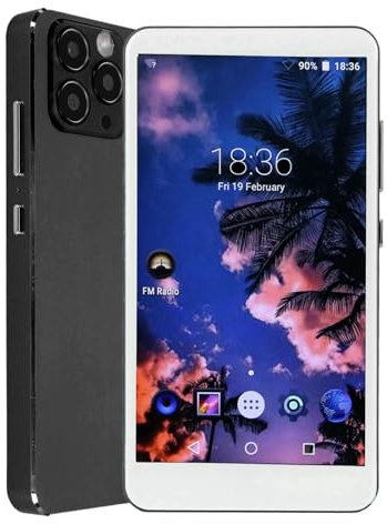 Lettore MP4, Riduzione del Rumore Lettore MP4 HiFi Fotocamera Posteriore da 5 MP Touch Screen Completo da 5,0 Pollici Streaming WiFi, con Cuffie per la Musica (BLACK)