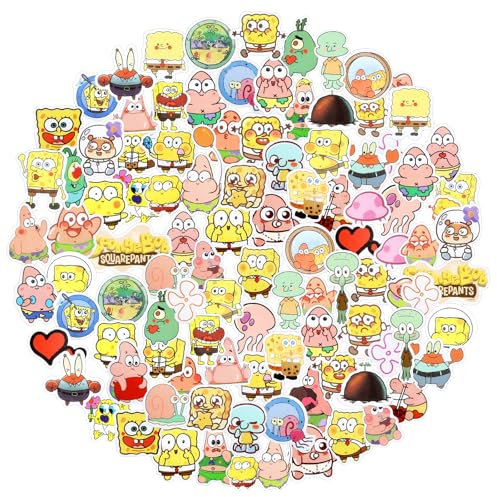100PCS Cartoon Kinder Aufkleber Anime Kinder Kleinkinder Sticker Set Wasserfest kawaii Stickers Set für Skateboard Gitarre Laptops Scrapbook Fahrrad Koffer für Teenager Jungen Mädchen Erwachsene