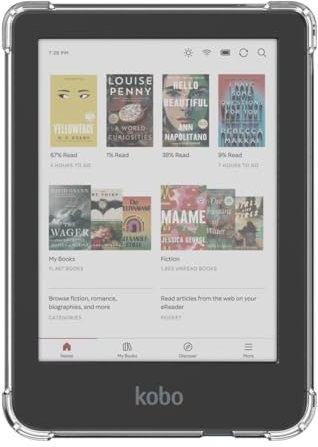Zcooooool Étui pour Kobo Clara Colour/Clara BW/Clara 2E eReader 6 Pouces Reinforced Corners Housse/Libra Colour Étui/Clara BW Étui/Clara 2E Coque