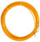 Pangyoo Cable eléctrico Dispositivo de guía de alambre de 3mm/4mm/6mm de diámetro, extractor de Cable de fibra de vidrio de 5/10/15/20/25/30M, tirador de conducto de carrete de cinta de pescado(30mete
